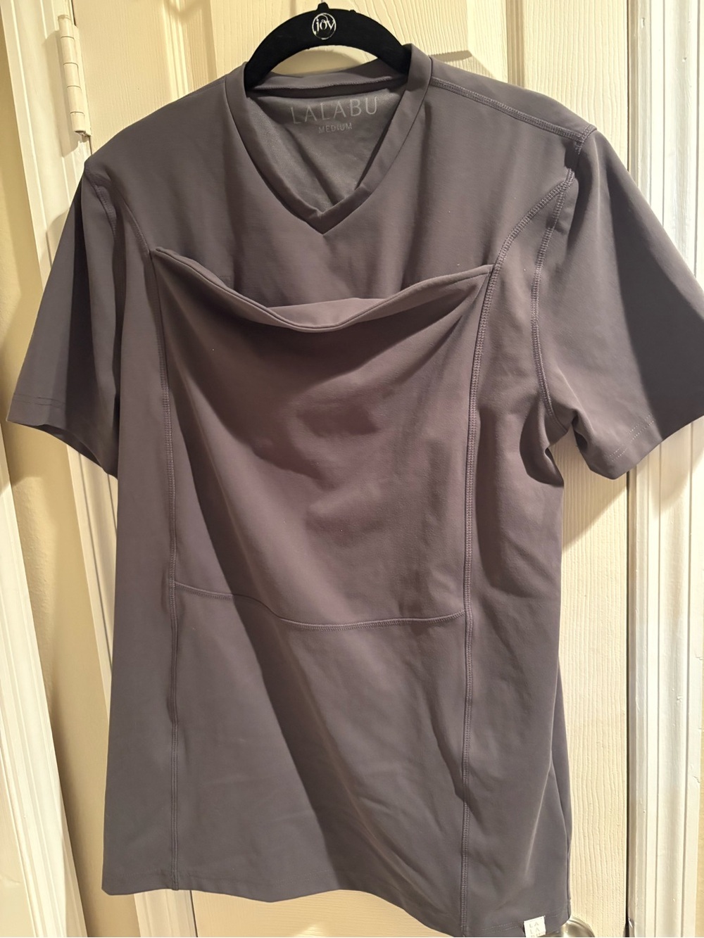 Lalabu Grey M Soothe Shirt Short Sleeve